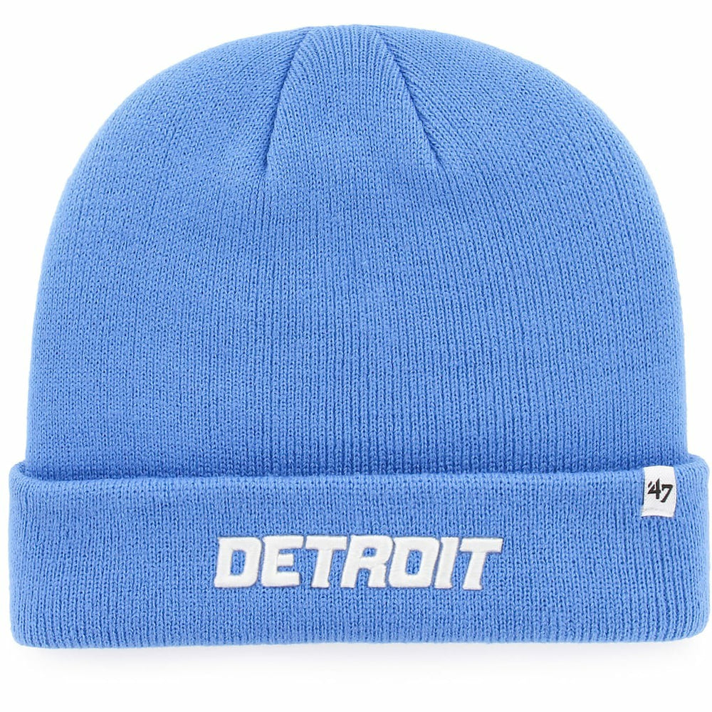 47 brand Detroit Lions '47 Youth Basic Cuffed Knit Hat Blue