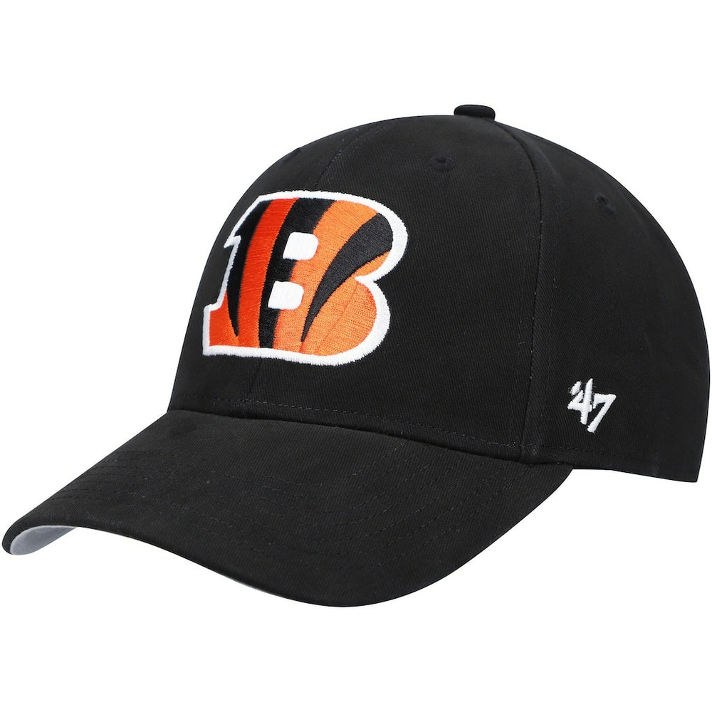 47 brand Cincinnati Bengals '47 Youth Basic MVP Adjustable Hat Black