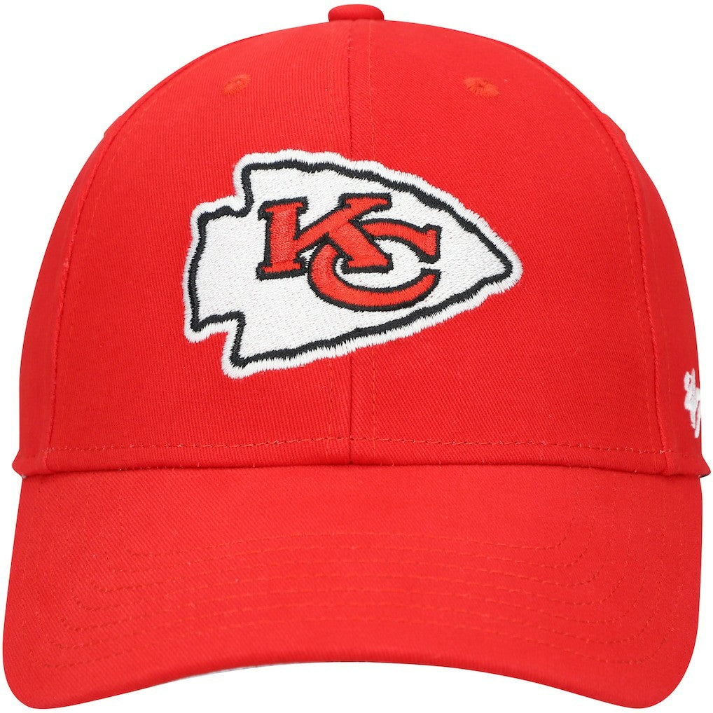 47 brand Kansas City Chiefs '47 Youth Basic MVP Adjustable Hat Red