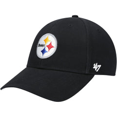 47 brand Pittsburgh Steelers '47 Youth Basic MVP Adjustable Hat Black