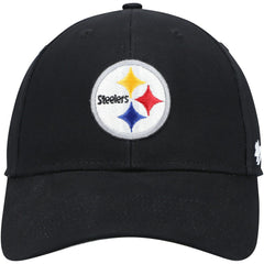 47 brand Pittsburgh Steelers '47 Youth Basic MVP Adjustable Hat Black