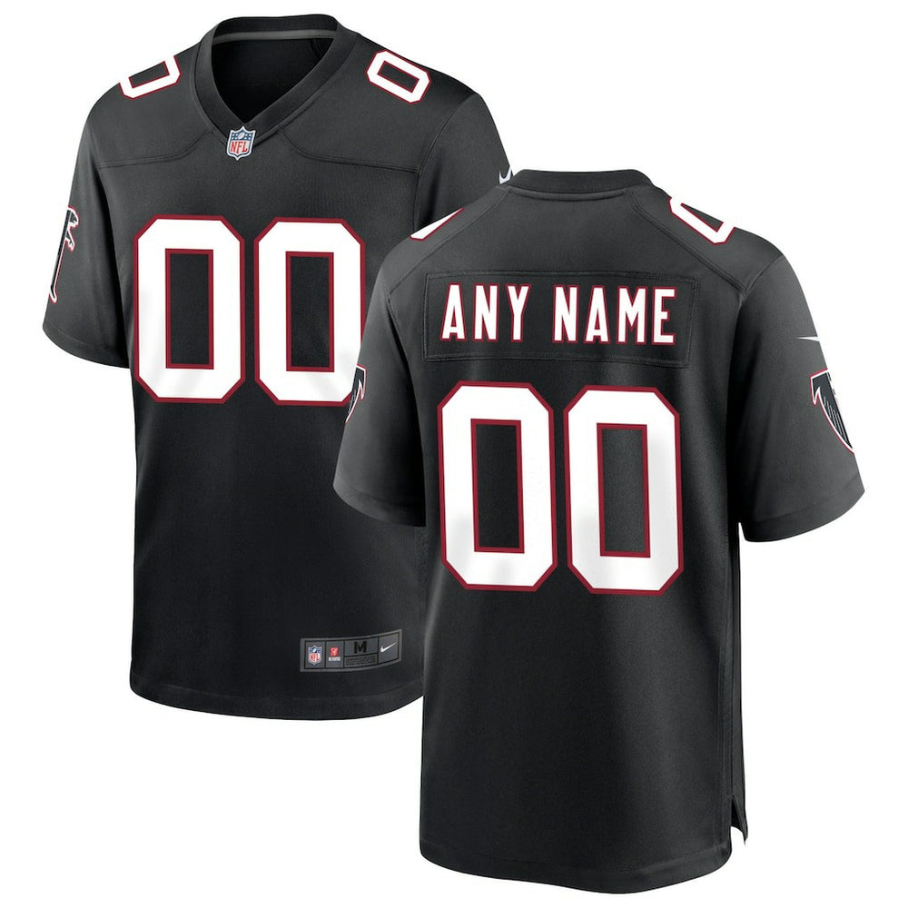 Nike Atlanta Falcons Throwback Custom Game Jersey Black