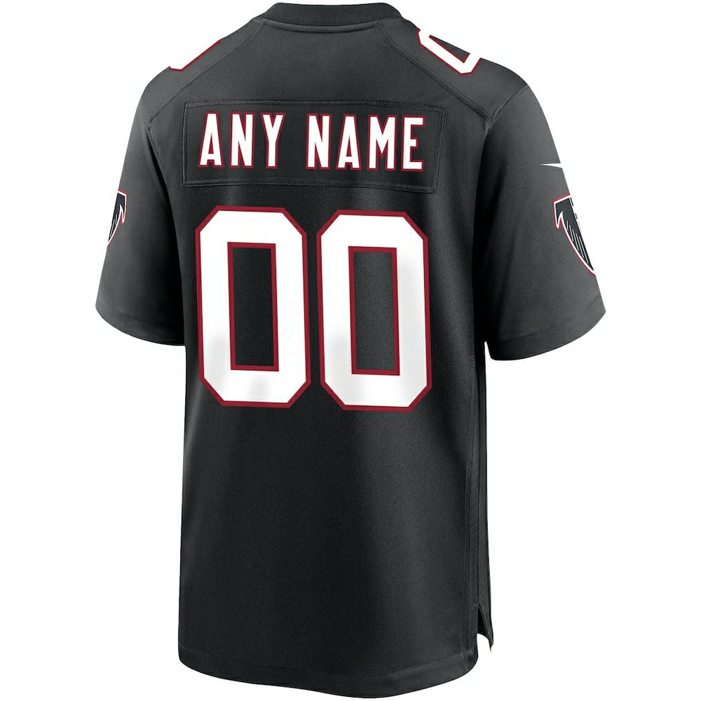 Nike Atlanta Falcons Throwback Custom Game Jersey Black