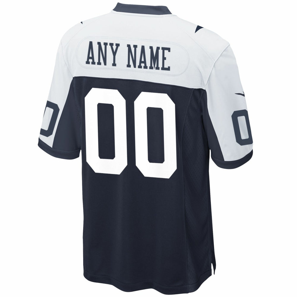 Nike Dallas Cowboys Alternate Custom Game Jersey Navy