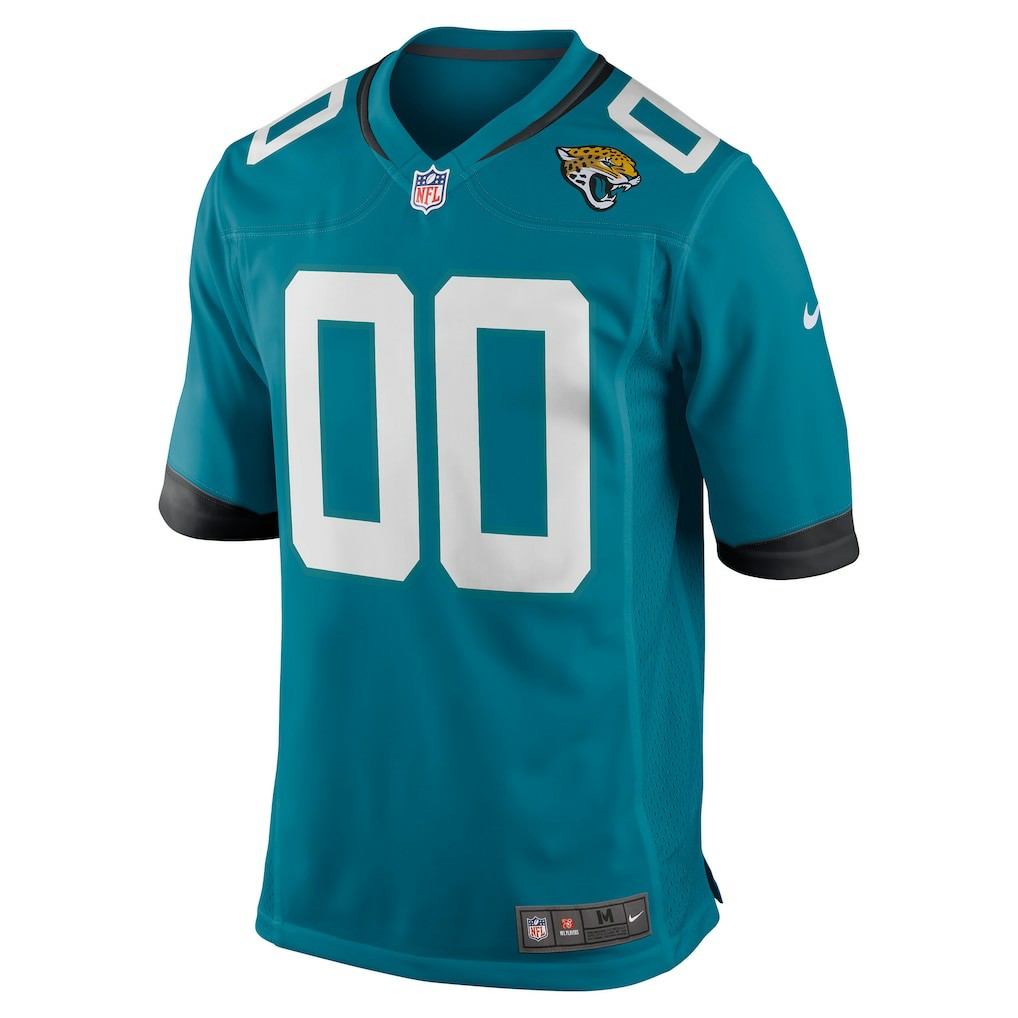 Nike Jacksonville Jaguars Custom Team Game Jersey Teal