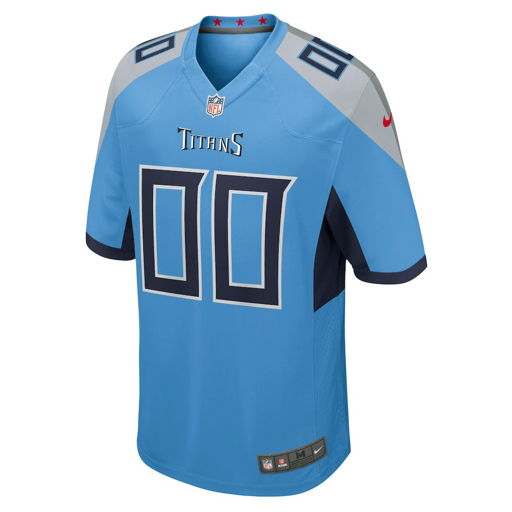 Nike Tennessee Titans Alternate Custom Game Jersey Light Blue
