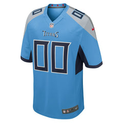Nike Tennessee Titans Alternate Custom Game Jersey Light Blue