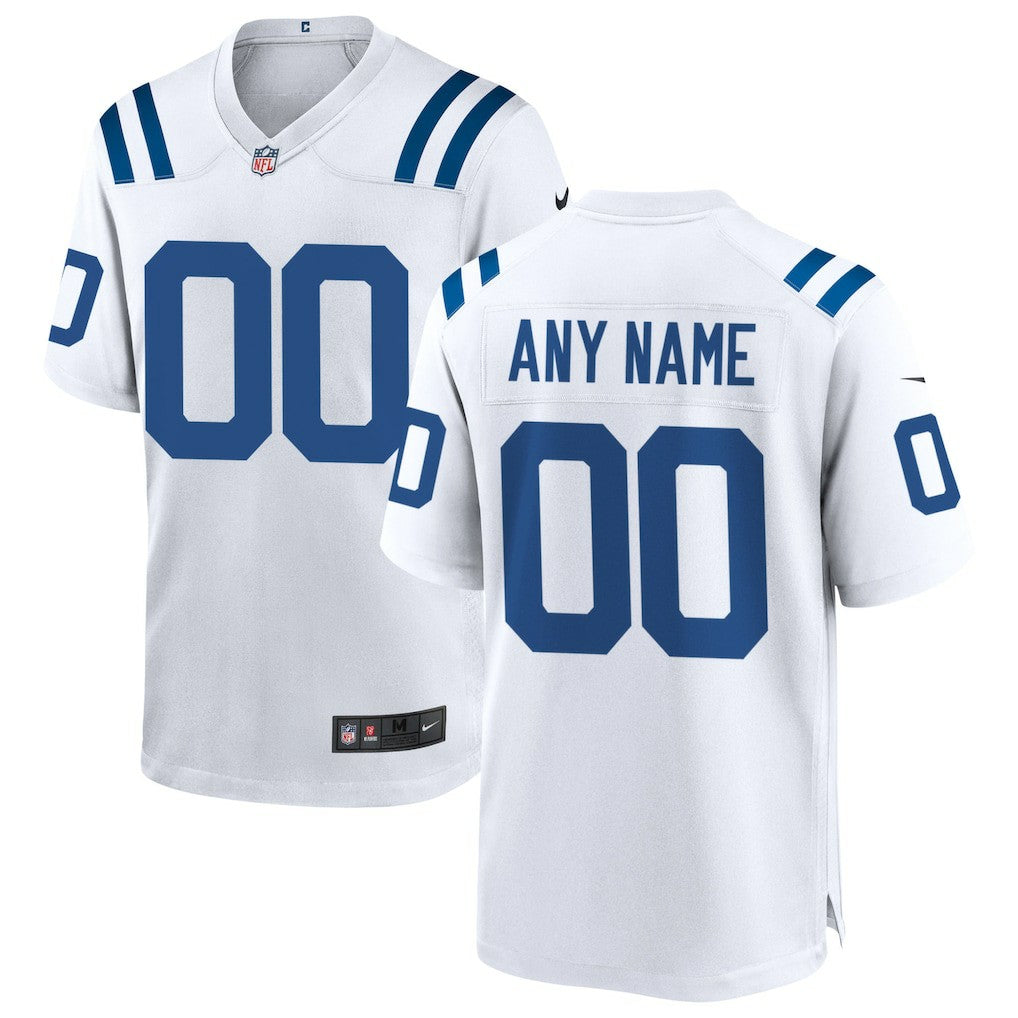 Nike Indianapolis Colts Custom Game Jersey White
