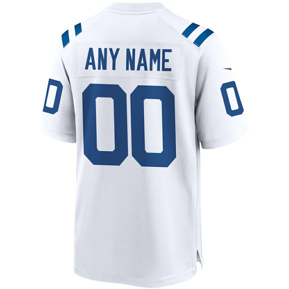 Nike Indianapolis Colts Custom Game Jersey White