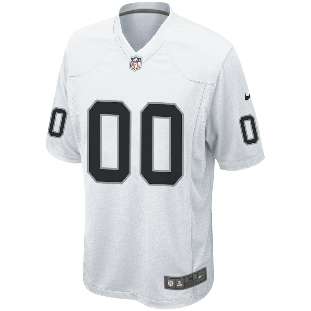 Nike Las Vegas Raiders Custom Game Jersey White
