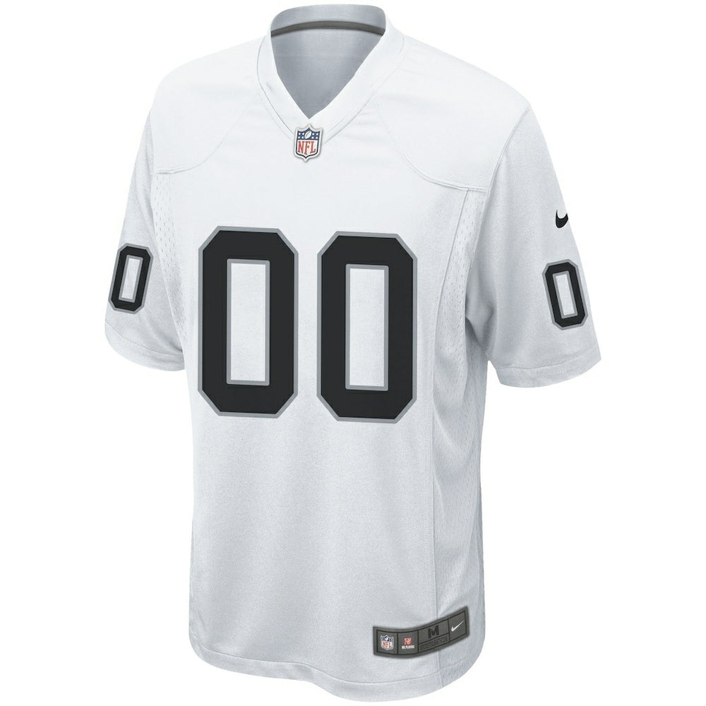 Nike Las Vegas Raiders Custom Game Jersey White