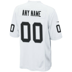 Nike Las Vegas Raiders Custom Game Jersey White