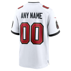 Nike Men's White Tampa Bay Buccaneers White Custom Game Jersey