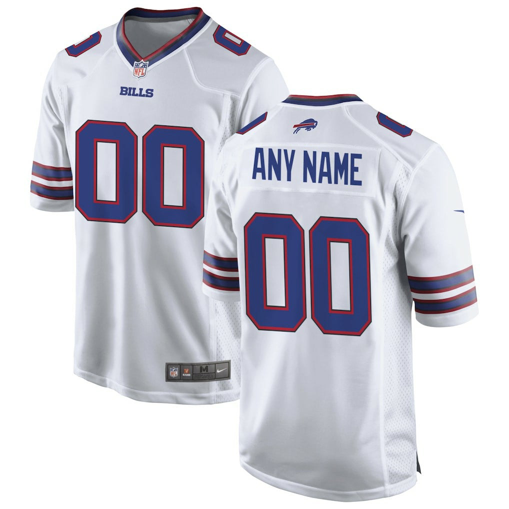 Nike Buffalo Bills Custom Game Jersey White