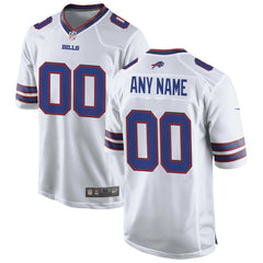 Nike Buffalo Bills Custom Game Jersey White