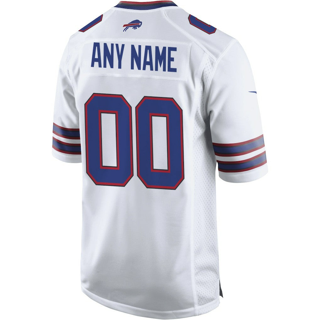 Nike Buffalo Bills Custom Game Jersey White