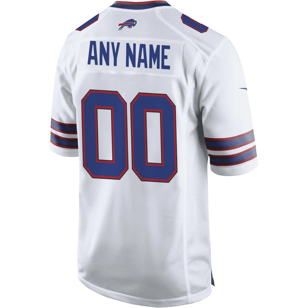 Nike Buffalo Bills Custom Game Jersey White