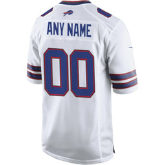 Nike Buffalo Bills Custom Game Jersey White