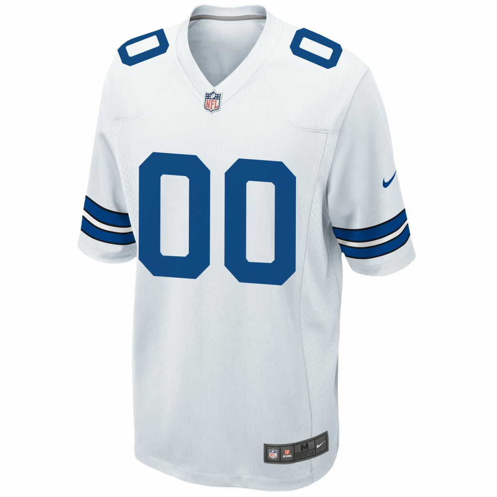 Nike Dallas Cowboys Custom Game Jersey White