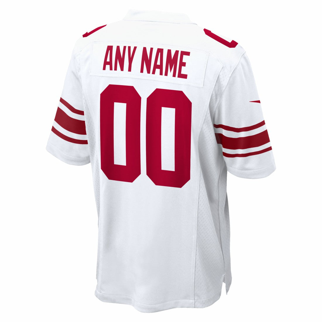 Nike New York Giants Custom Game Jersey White