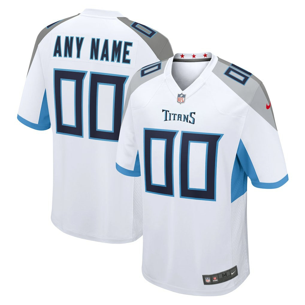 Nike Tennessee Titans Custom Game Jersey White