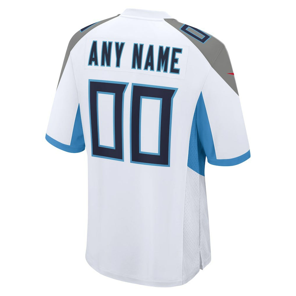Nike Tennessee Titans Custom Game Jersey White
