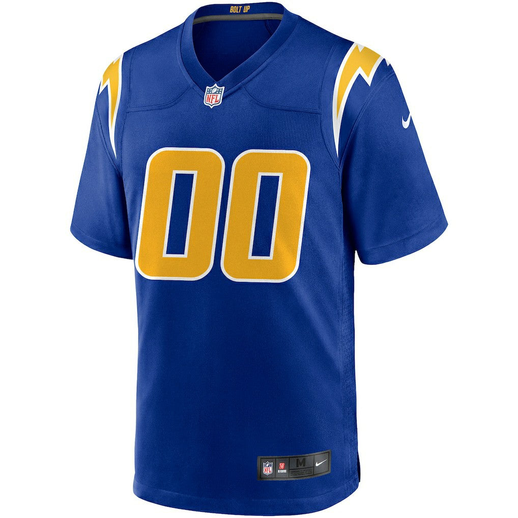 Nike Los Angeles Chargers Alternate Custom Game Jersey Royal