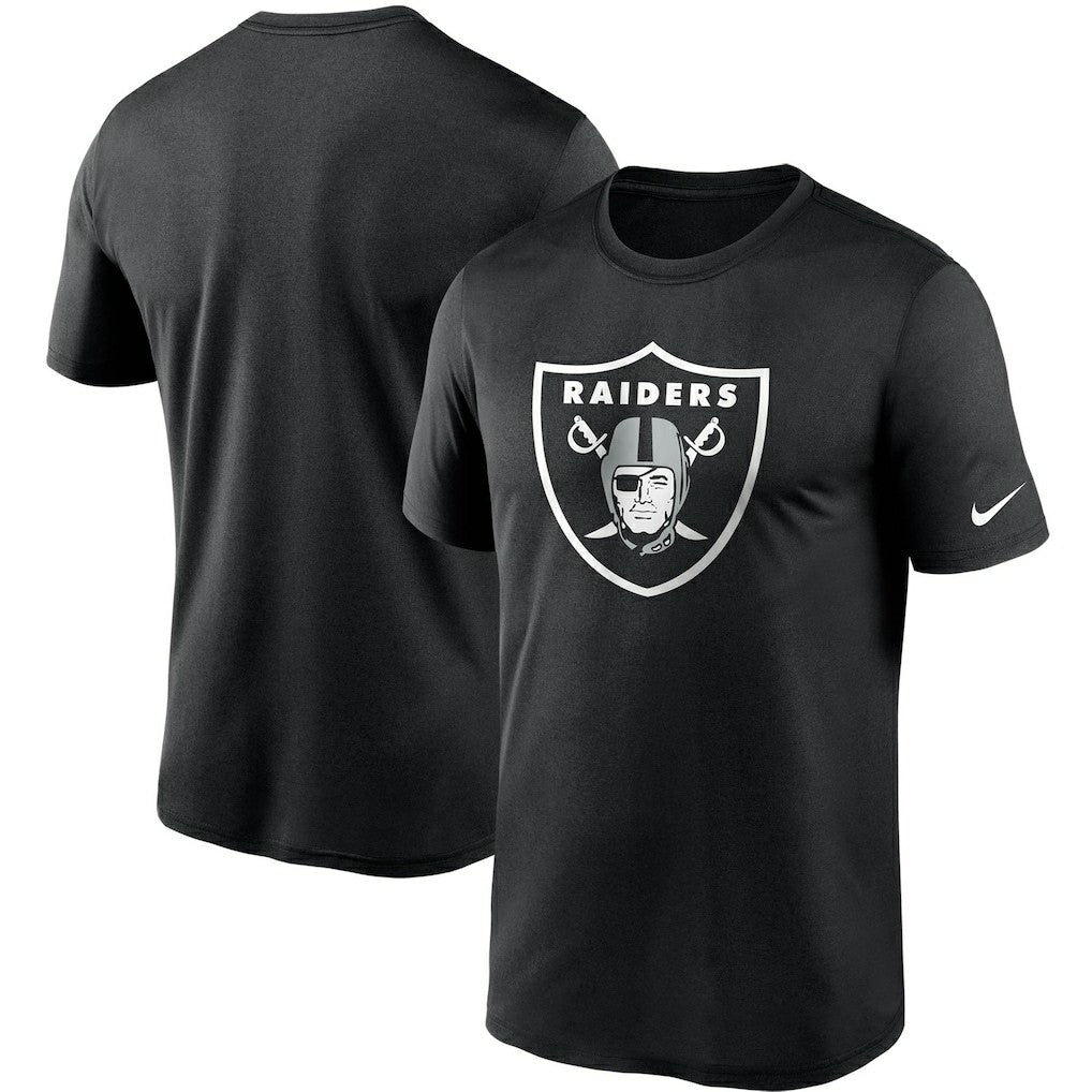 Nike Las Vegas Raiders Logo Essential Legend Performance T-Shirt Black