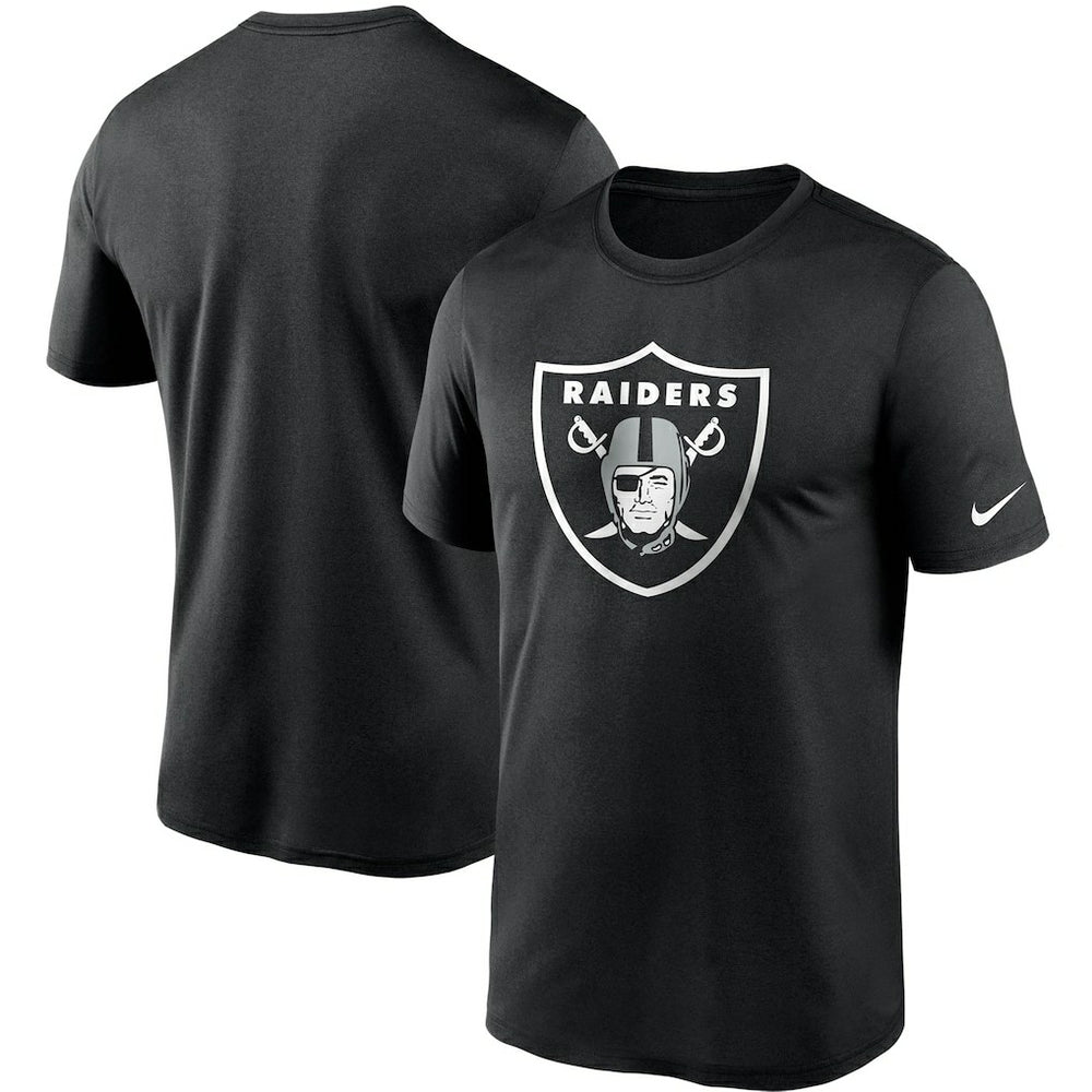 Nike Las Vegas Raiders Logo Essential Legend Performance T-Shirt Black