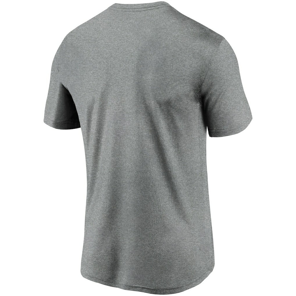 Nike Pittsburgh Steelers Logo Essential Legend Performance T-Shirt Heathered Charcoal