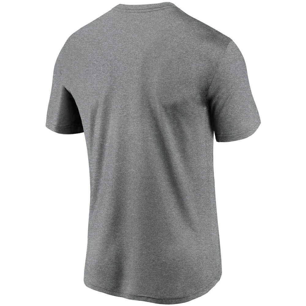 Nike Las Vegas Raiders Logo Essential Legend Performance T-Shirt Heathered Charcoal