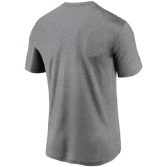 Nike Las Vegas Raiders Logo Essential Legend Performance T-Shirt Heathered Charcoal