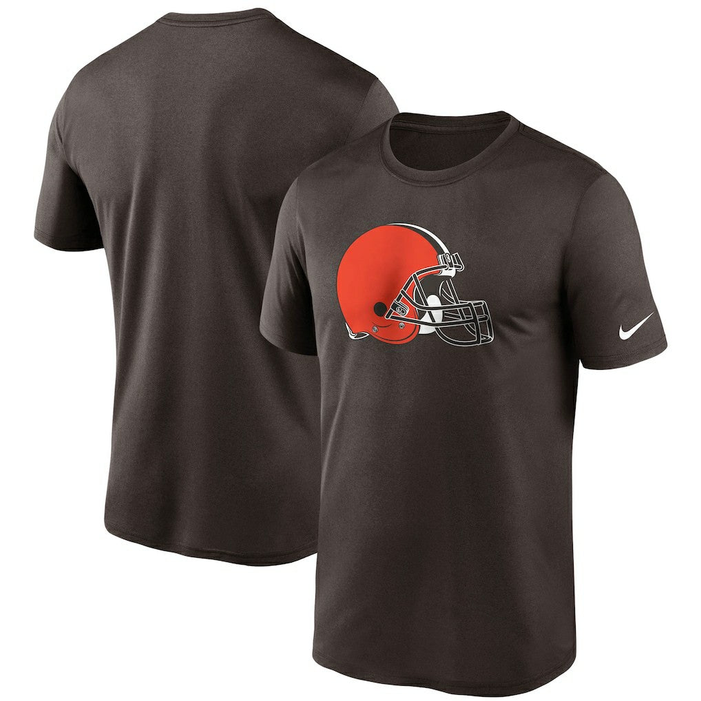 Nike Cleveland Browns Logo Essential Legend Performance T-Shirt Brown