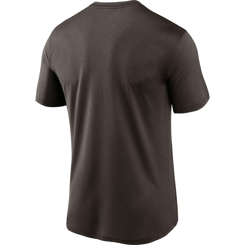 Nike Cleveland Browns Logo Essential Legend Performance T-Shirt Brown