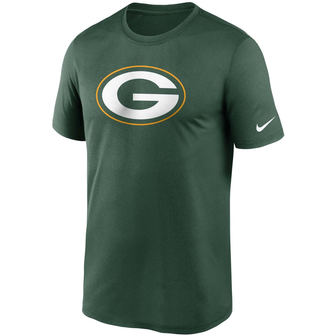 Nike Green Bay Packers Logo Essential Legend Performance T-Shirt Green