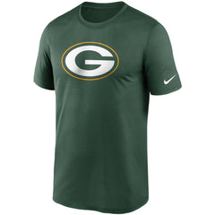 Nike Green Bay Packers Logo Essential Legend Performance T-Shirt Green