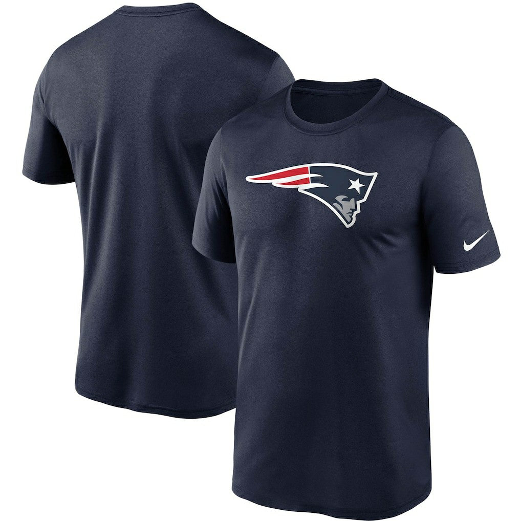 Nike New England Patriots Logo Essential Legend Performance T-Shirt Navy