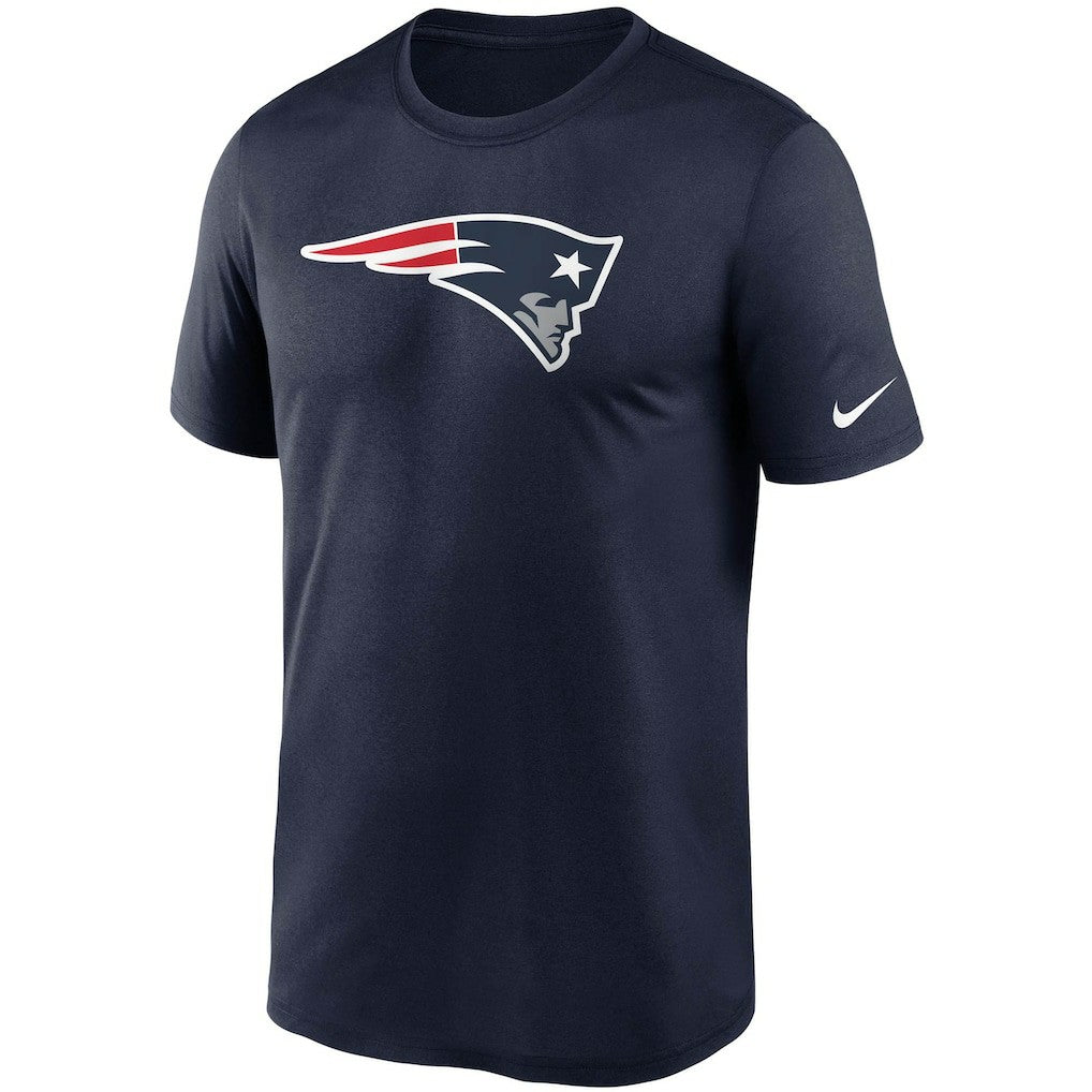Nike New England Patriots Logo Essential Legend Performance T-Shirt Navy