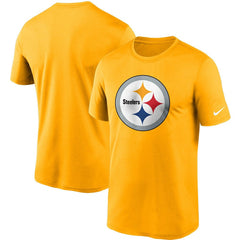 Nike Pittsburgh Steelers Logo Essential Legend Performance T-Shirt Gold
