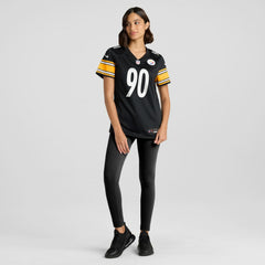 Nike T.J. Watt Pittsburgh Steelers Women's Game Jersey Black
