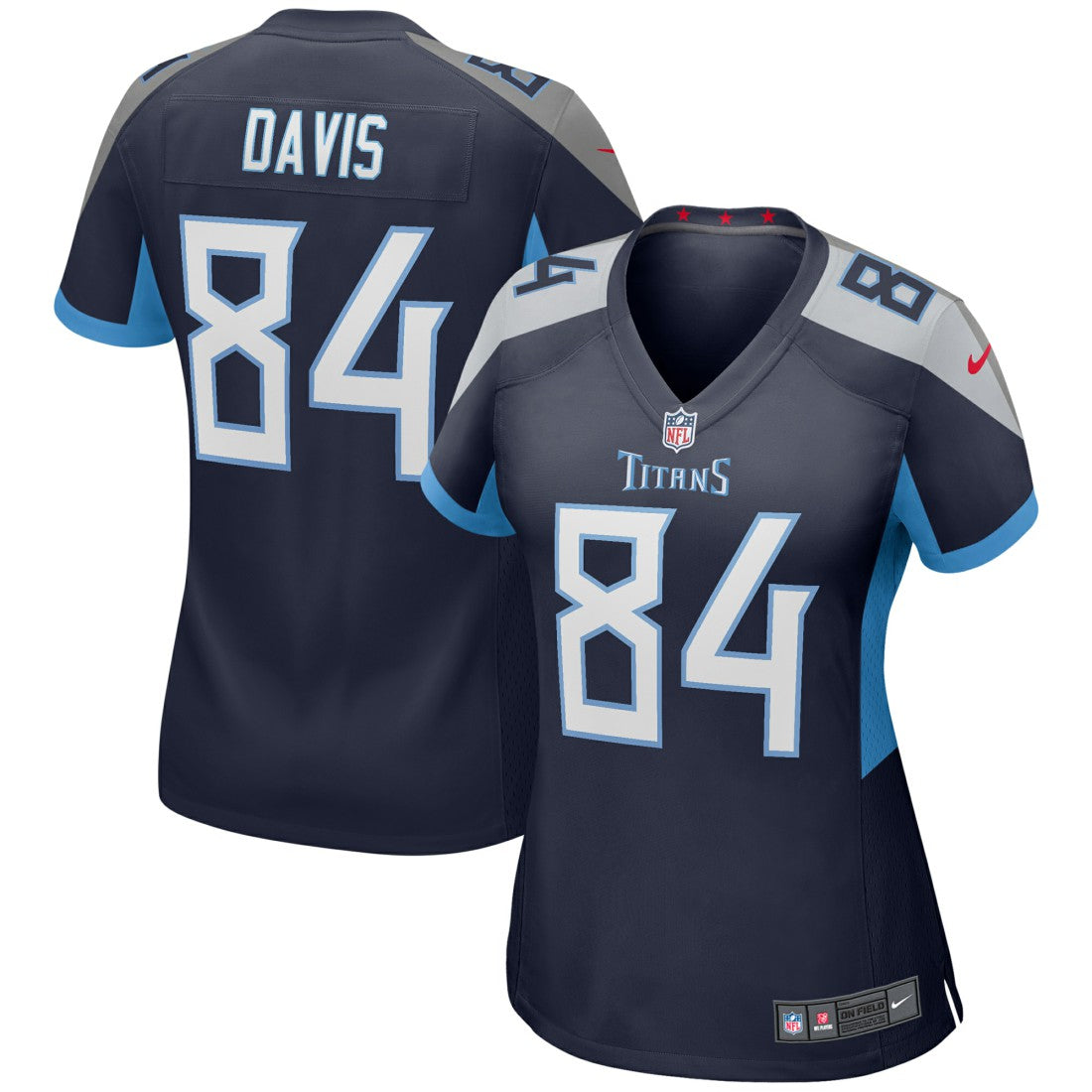 Nike Corey Davis Tennessee Titans Women's Game Jersey Navy