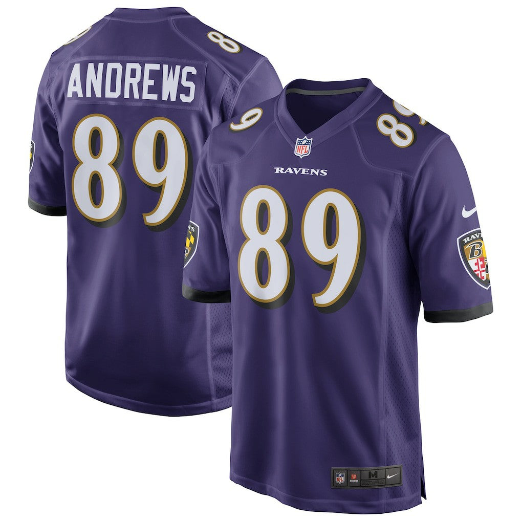 Nike Mark Andrews Baltimore Ravens Game Jersey Purple