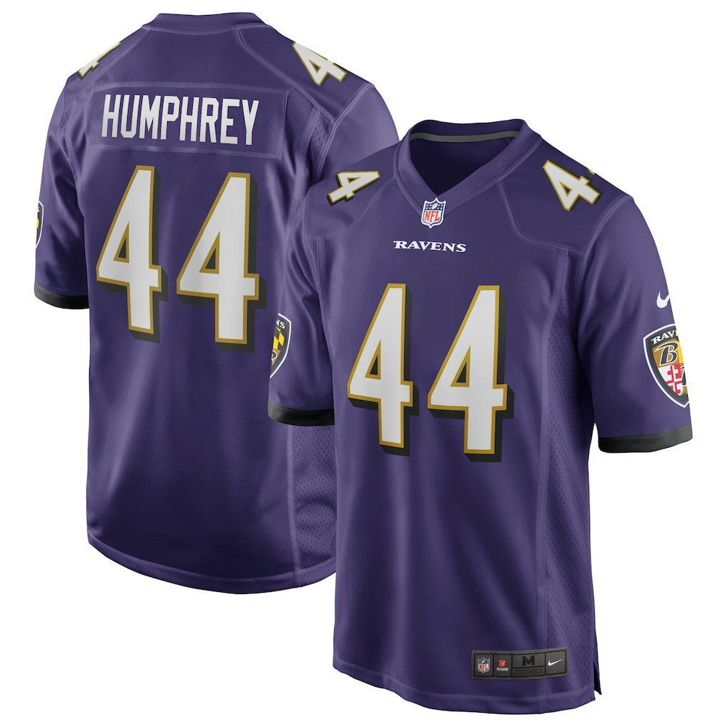 Nike Marlon Humphrey Baltimore Ravens Game Jersey Purple