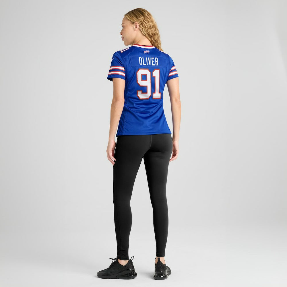 Nike Ed Oliver Buffalo Bills Women's Game Jersey Royal