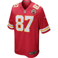 Nike Travis Kelce Kansas City Chiefs Game Jersey Red