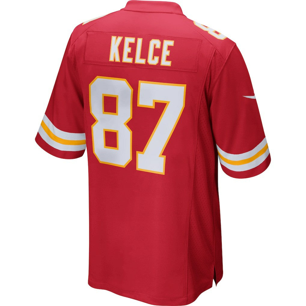 Nike Travis Kelce Kansas City Chiefs Game Jersey Red