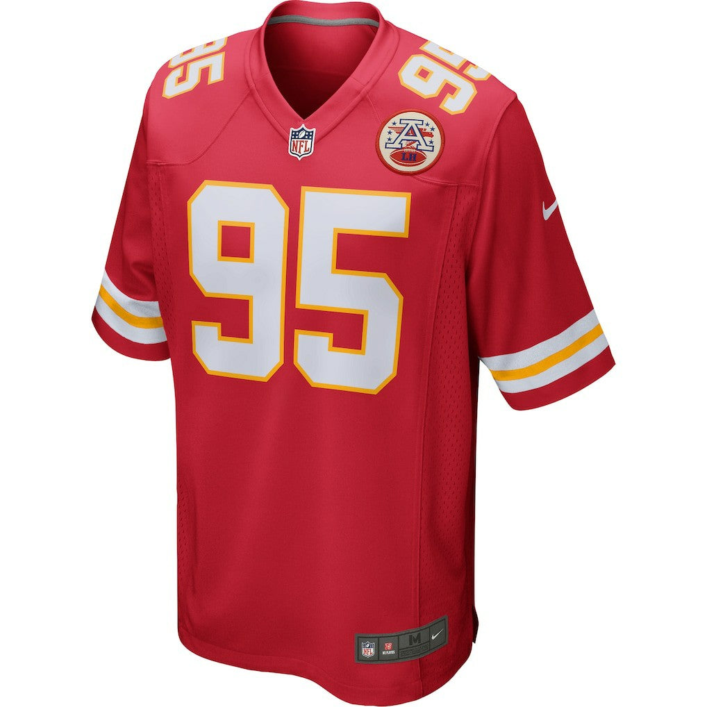 Nike Chris Jones Kansas City Chiefs Game Jersey Red