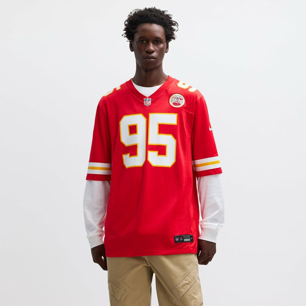 Nike Chris Jones Kansas City Chiefs Game Jersey Red
