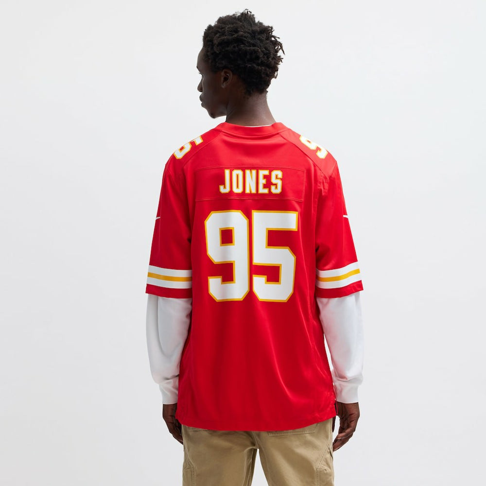 Nike Chris Jones Kansas City Chiefs Game Jersey Red