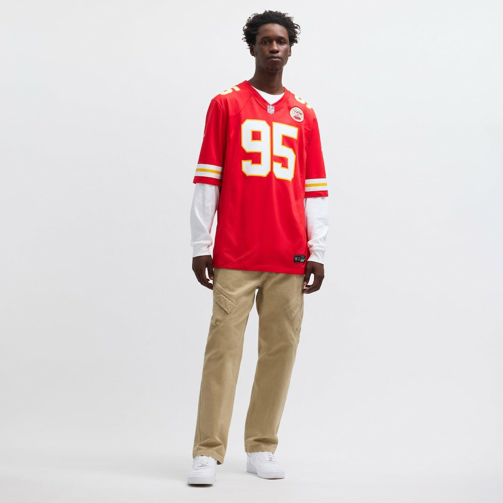 Nike Chris Jones Kansas City Chiefs Game Jersey Red